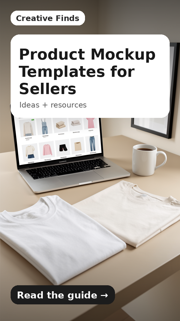 Product Mockup Templates for Sellers
